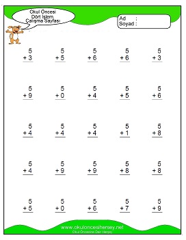 İşlemler yaprak test